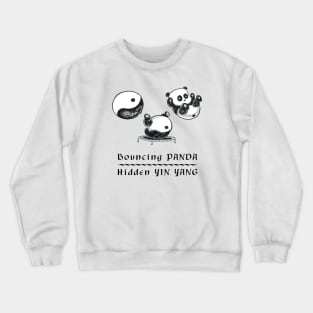 Yin Yang Panda Crewneck Sweatshirt